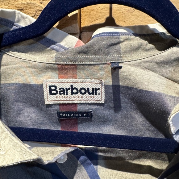 NWT Shirt men Barbour Size Large - Picture 4 of 9